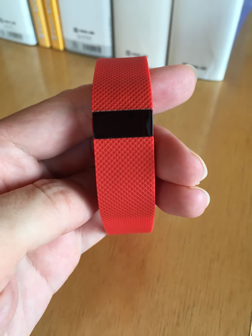 Fitbit Charge HR正面図